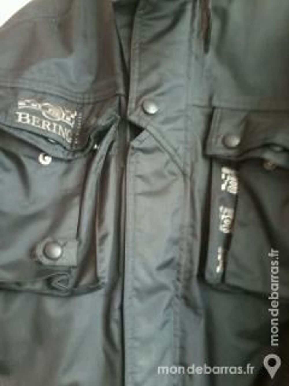 BLOUSON MOTO BERING IMPERMEABLE taille M Vêtements