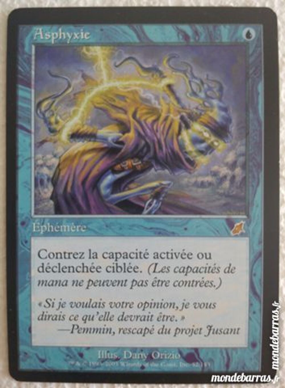 Magic - Fl&eacute;au - Asphyxie Jeux / jouets