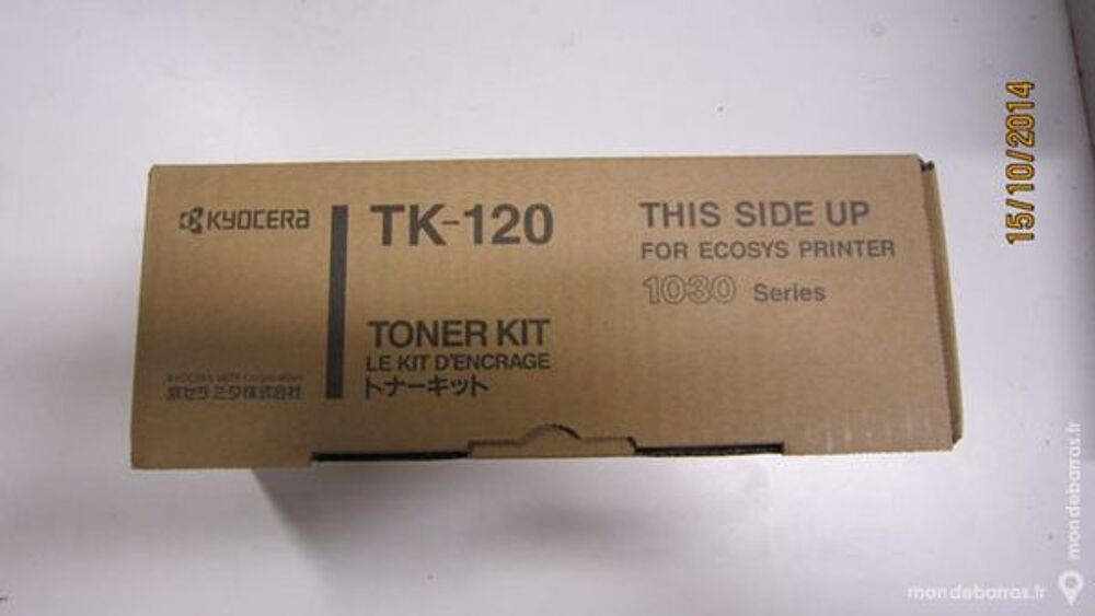 Toner neuf tk-120 pour imprimante kyocera fs1030d Matériel informatique