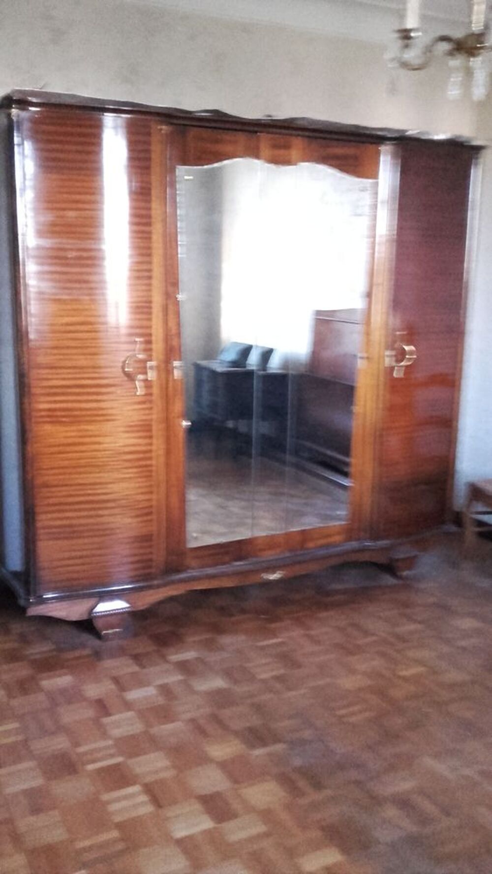 ARMOIRE acajou ann&eacute;e 1960 Meubles