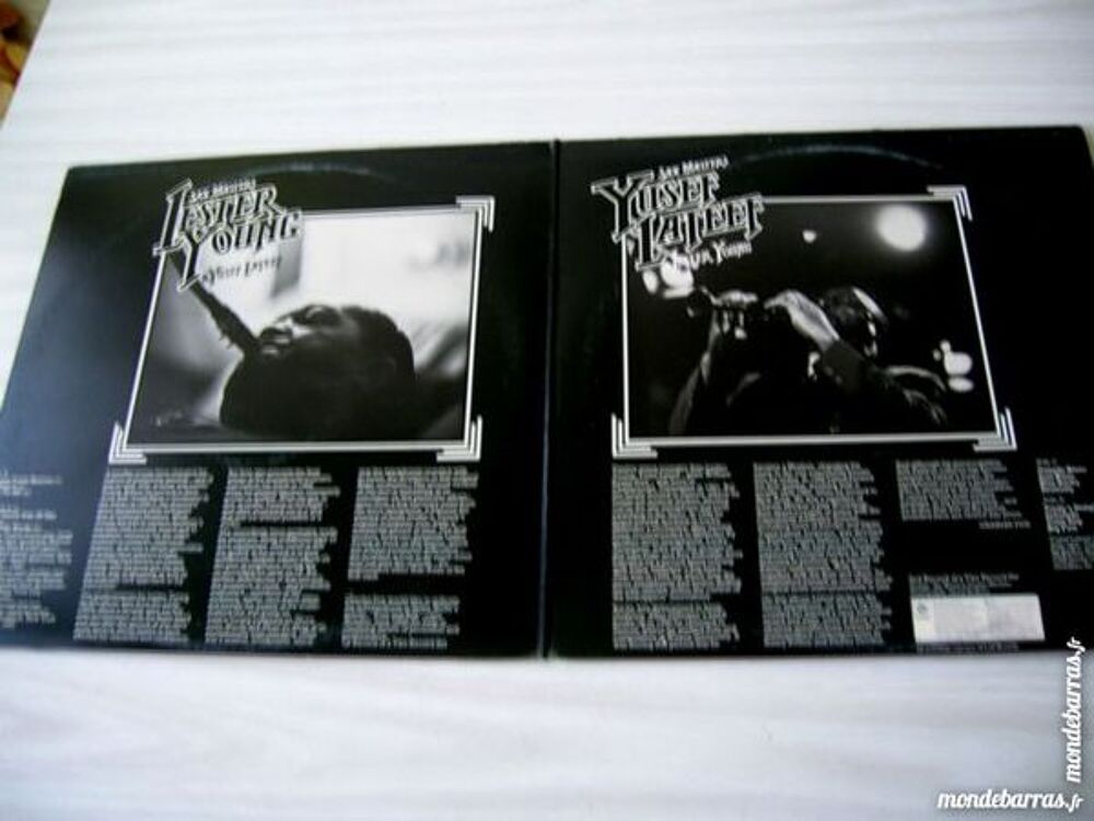 33 TOURS LESTER YOUNG/YUSEF LATEEF Sax masters CD et vinyles