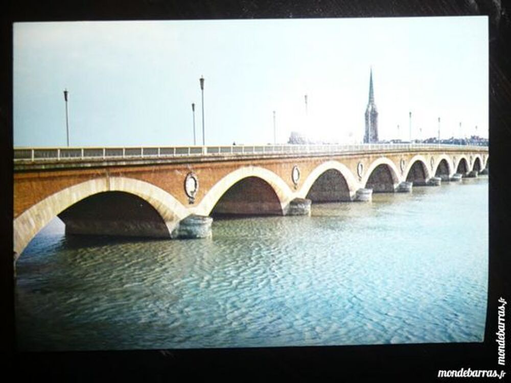 Bordeaux Pont de Pierre construit sous Napol&eacute;on 