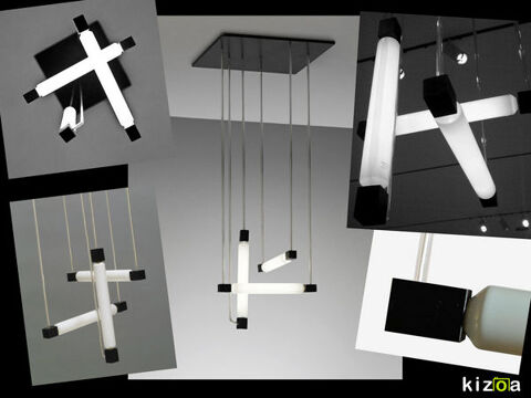 LAMPE LUSTRE de GERRIT RIETVELD Hanging light. Art déco 1930 380 Marseille 13 (13)