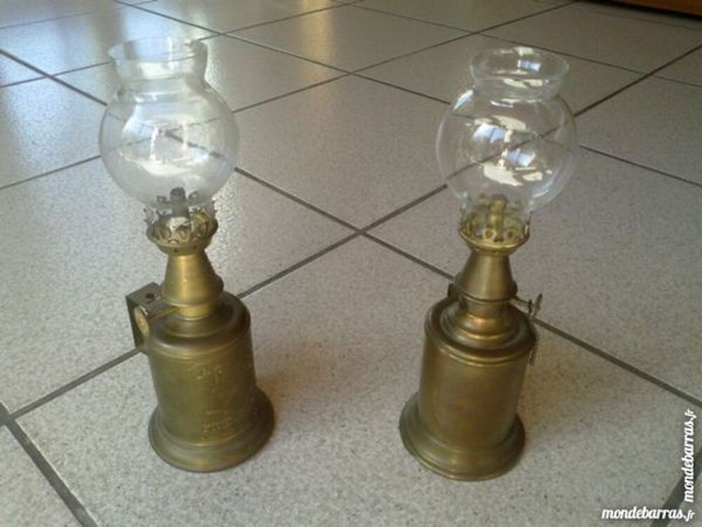 Lampes Pigeon et p&eacute;trole Décoration