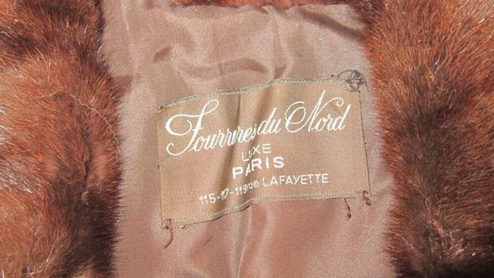 Manteau de vison Vêtements