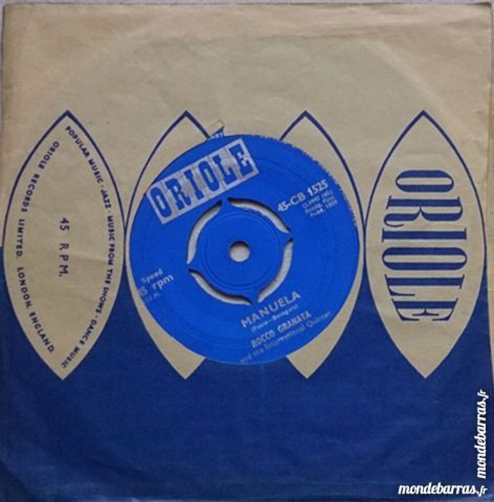 Vinyle 45T Rocco GRANATA CD et vinyles