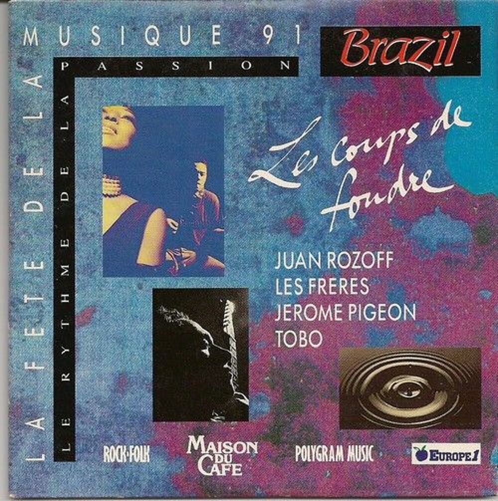 Les coups de foudre CD et vinyles