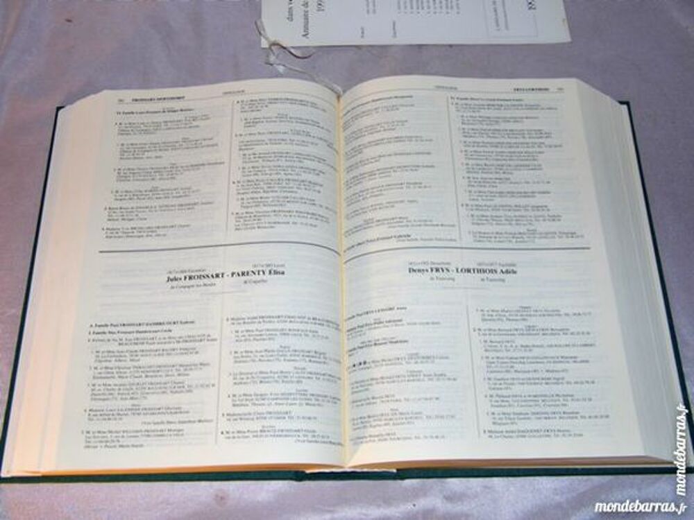 L'annuaire des familles nord pas de calais 1995 Livres et BD