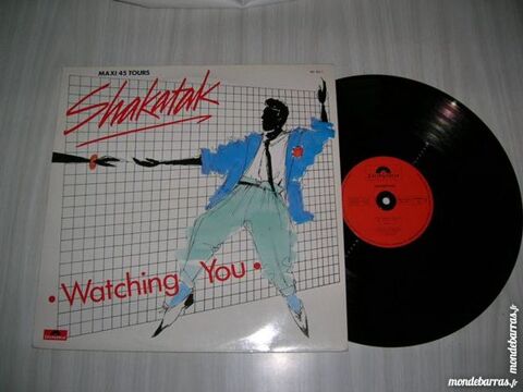 MAXI 45 TOURS SHAKATAK Watching you 15 Nantes (44)