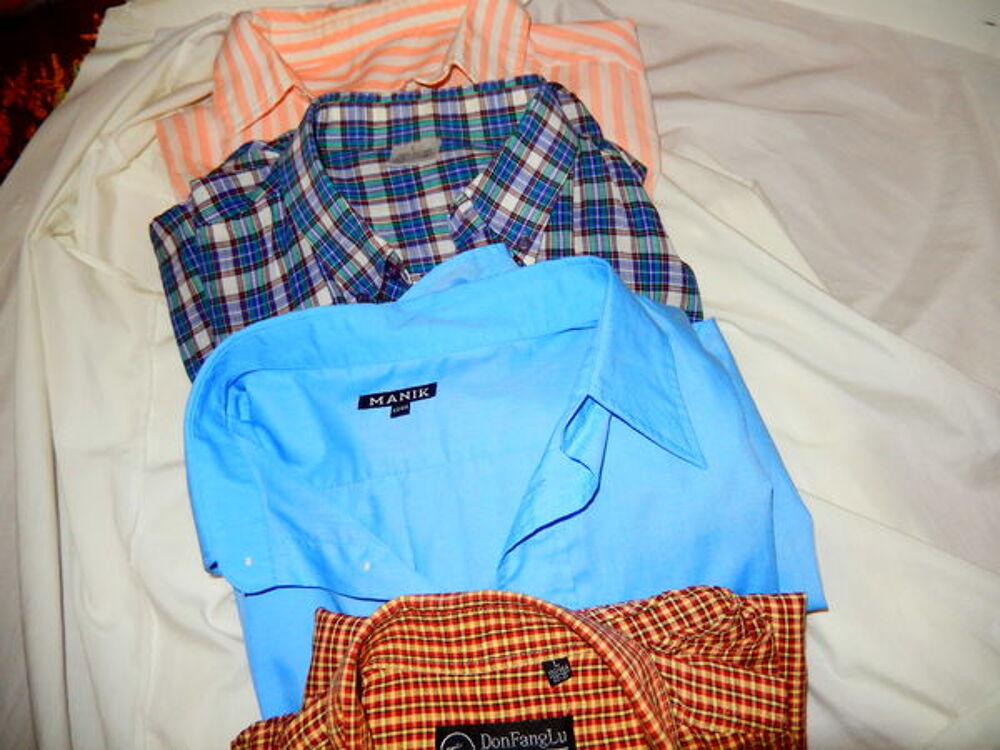 Lot de 4 Chemises homme Vêtements