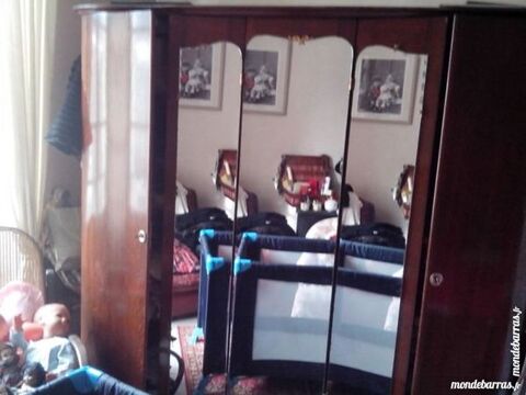 Chambre   coucher lit armoire chevet 100 tel (56)