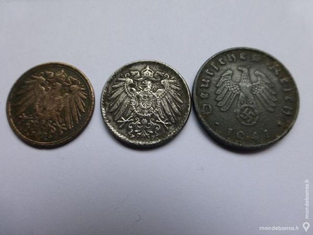 Lot de 3 pi&egrave;ces Allemande 