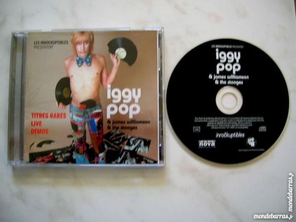 CD IGGY POP AND THE STOOGES Les Inrockuptibles CD et vinyles