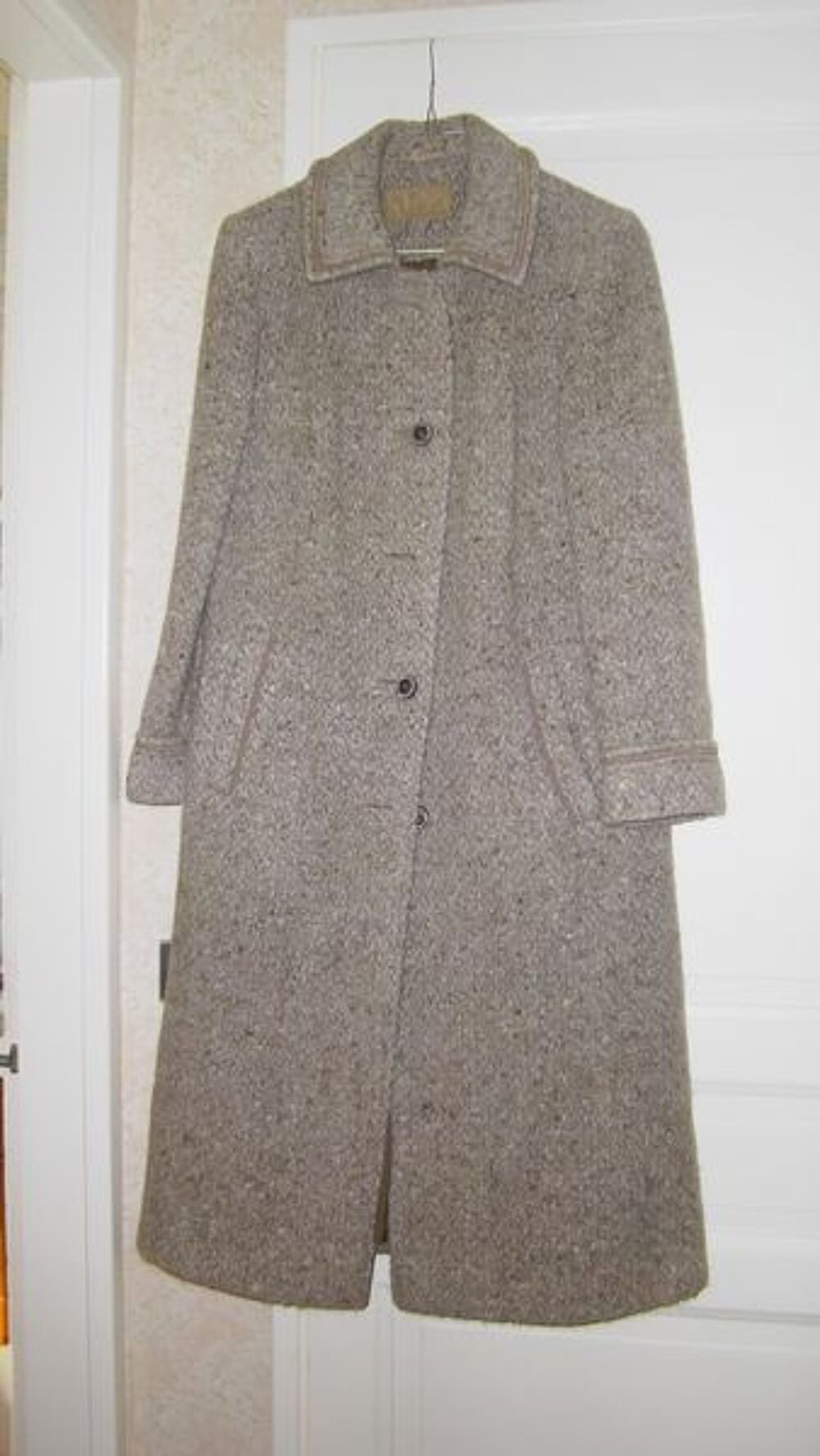 Manteau en pure laine Vtements