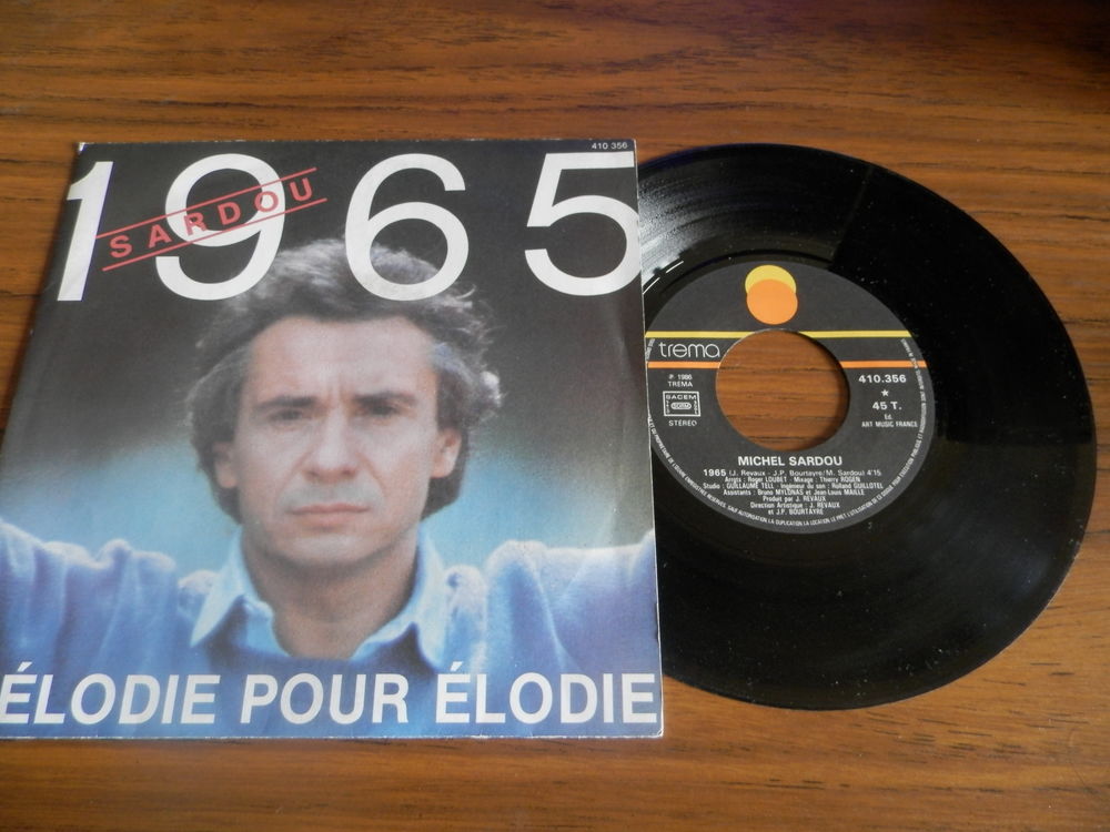 Michel Sardou 1965 CD et vinyles