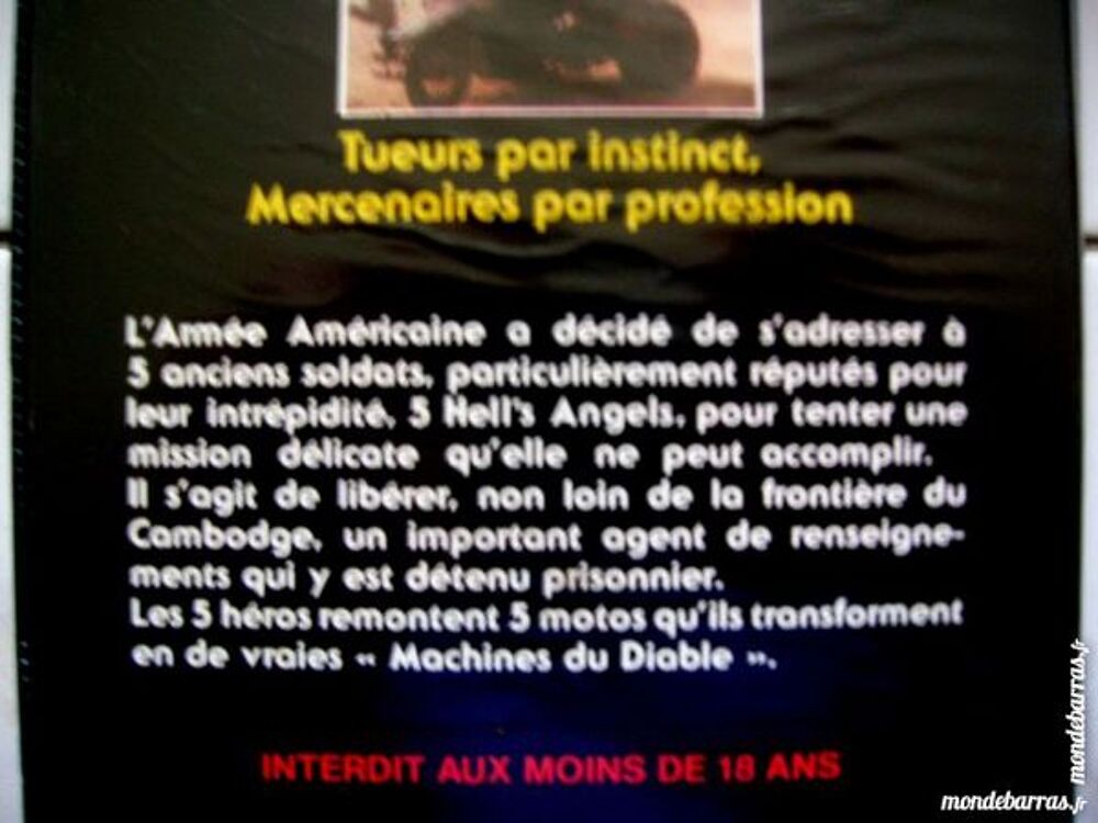K7 VHS LES MACHINES DU DIABLE le raid fantastique DVD et blu-ray
