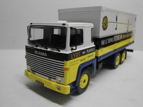 Scania 140 V8 fourgon Interflora 25 Follainville-Dennemont (78)