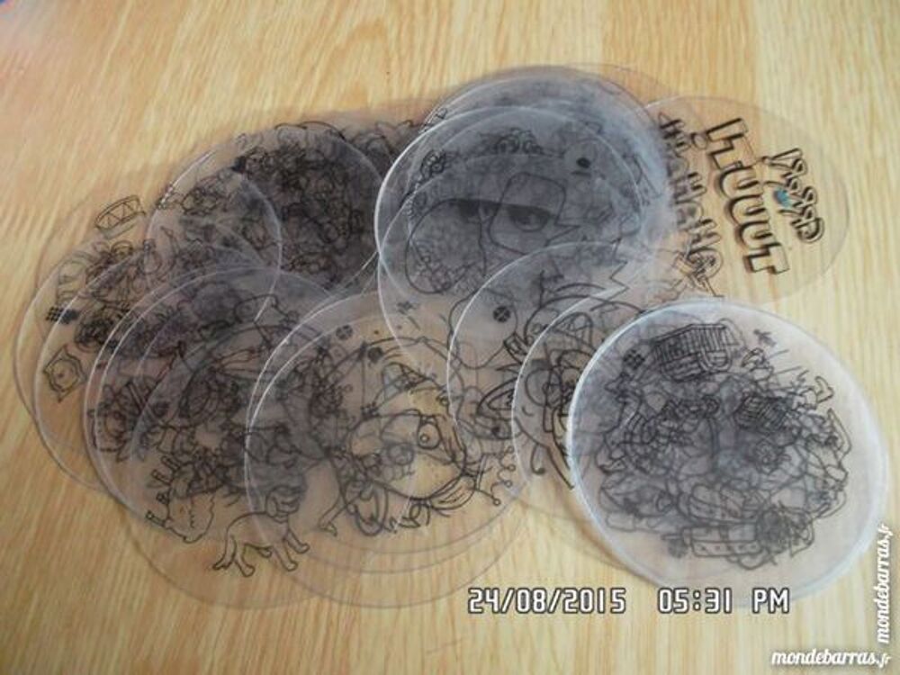 44 DISQUE A DECALQUER Jeux / jouets