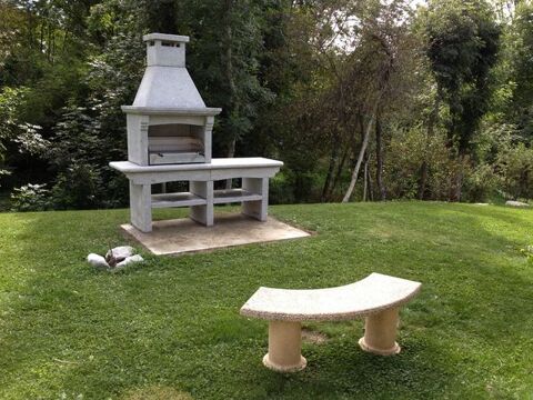 Barbecue en pierre granit 1395 Annecy (74)