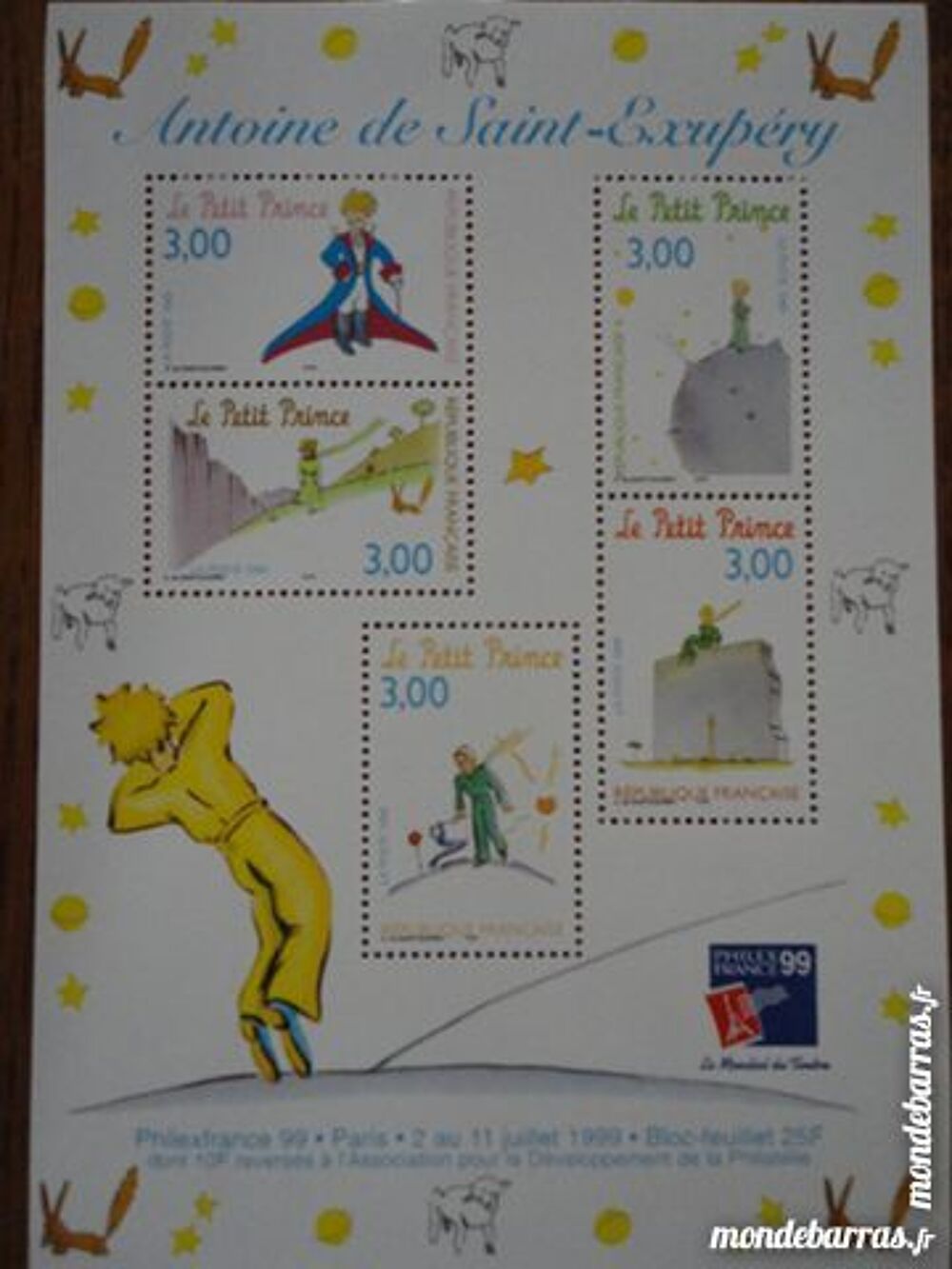 "timbres "" le petit prince "" 1998" Sports