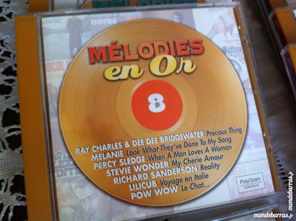 SERIE COMPLETE 30 CD &laquo;MELODIE EN OR&raquo; CD et vinyles