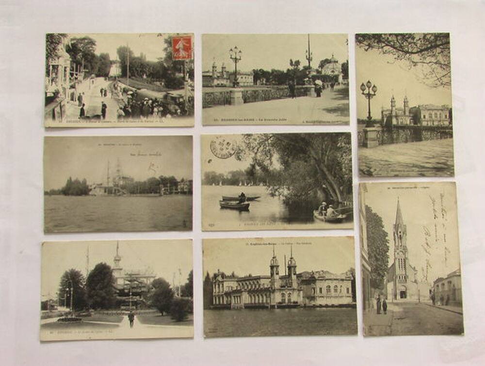 Cartes postales anciennes Enghien les Bains 