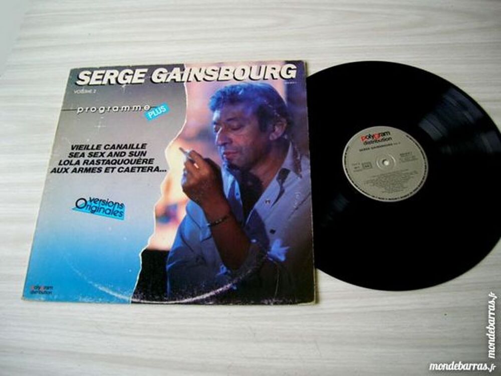 33 TOURS SERGE GAINSBOURG Volume 2 Programme Plus CD et vinyles