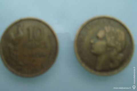 Pièces de 10 francs en bronze aluminium 2 Vendôme (41)