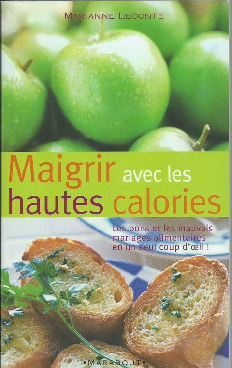 
livre de cuisine , Maigrir avec les hautes calories 4 Tours (37)