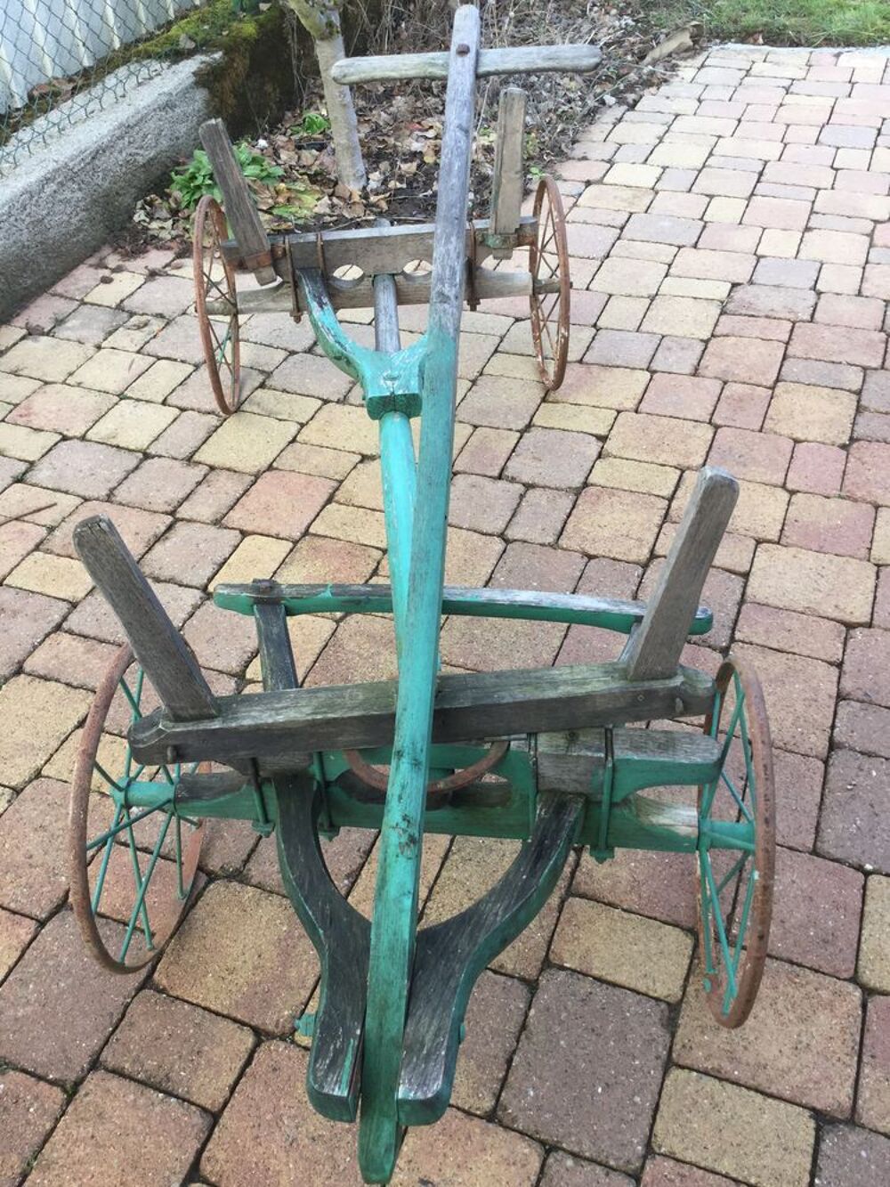 Charrette bois Jardin