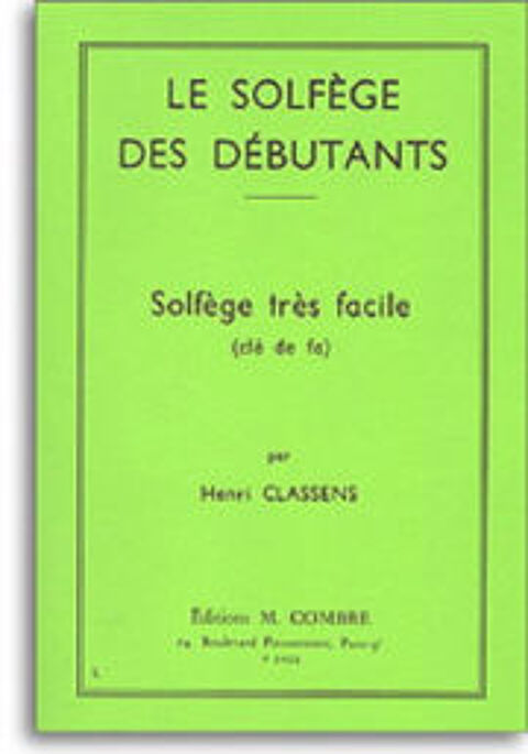 LIVRES DE SOLFEGE-DESTOCKAGE 6 Albi (81)