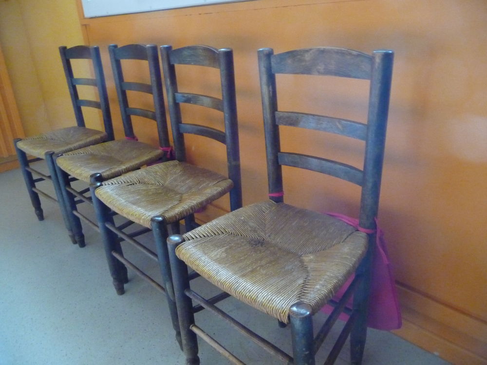 chaises paille Meubles