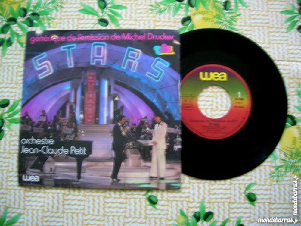 45 TOURS JEAN-CLAUDE PETIT Stars (Drucker) CD et vinyles