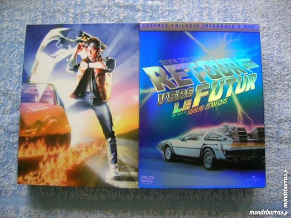 COFFRET 4 DVD RETOUR VERS LE FUTUR - Int&eacute;grale DVD et blu-ray