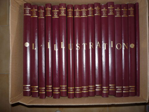 L'Illustration 16 volumes de 1843  1944 265 Castres (81)