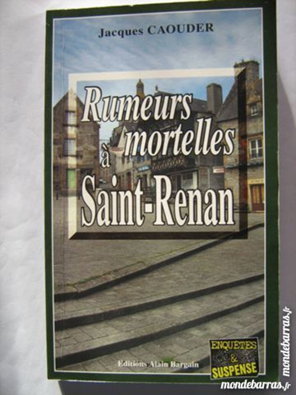 RUMEURS MORTELLES A SAINT RENAN policier BARGAIN Livres et BD