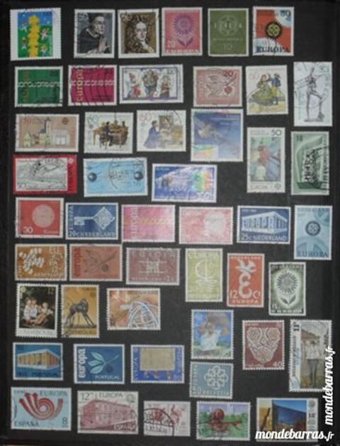48 timbres oblitrs EUROPA non Franais 10 Montreuil (93)