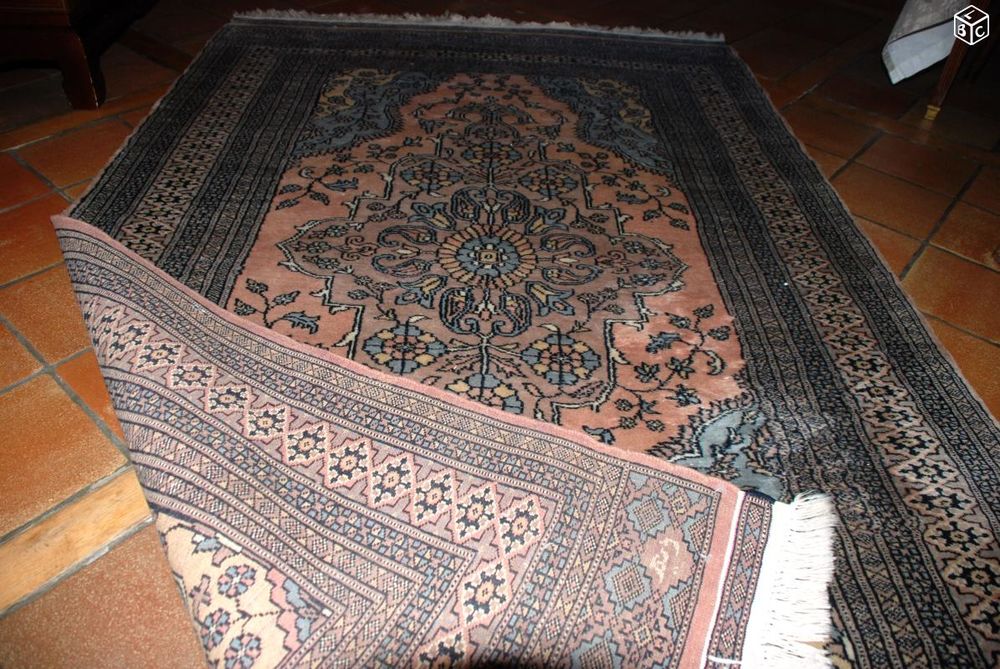 TAPIS d'Orient authentique Pakistanais 450000 noeuds Décoration
