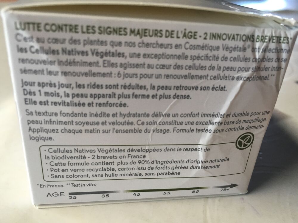 creme Anti &acirc;ge Yves Rocher Maroquinerie