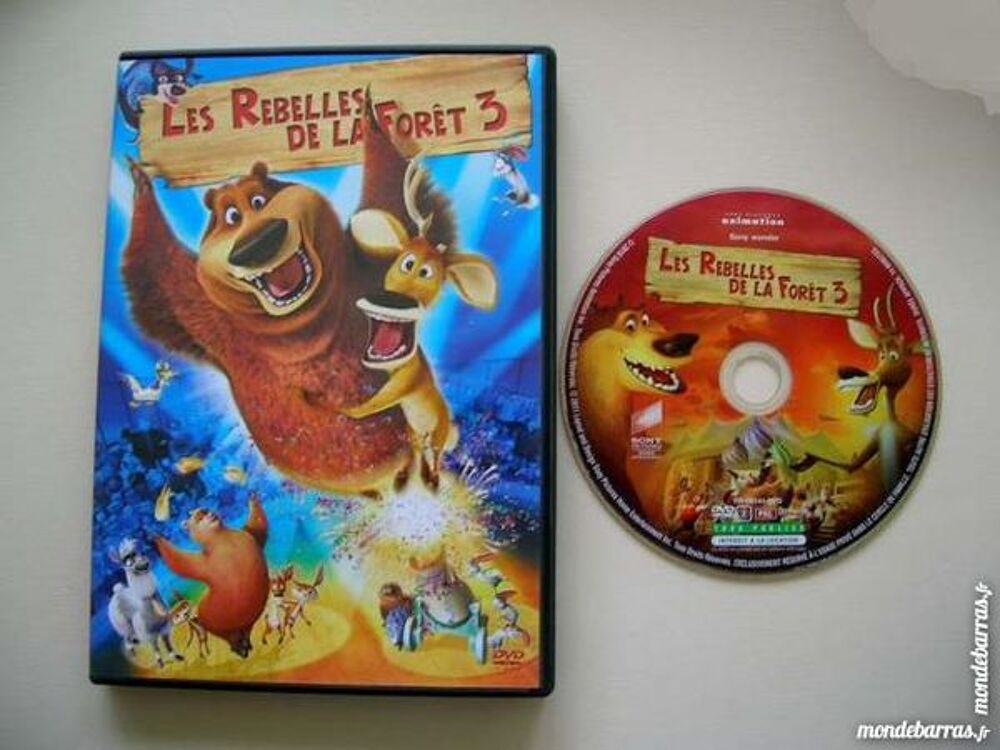 DVD LES REBELLES DE LA FORET 3 - Dessin Anim&eacute; DVD et blu-ray