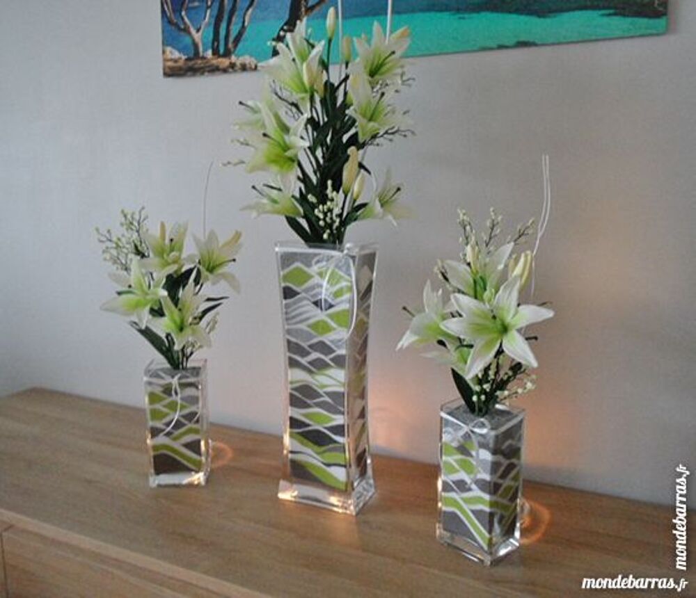 DECORATION MODERNE ATHYPIQUE CREATION ART FLORAL o 