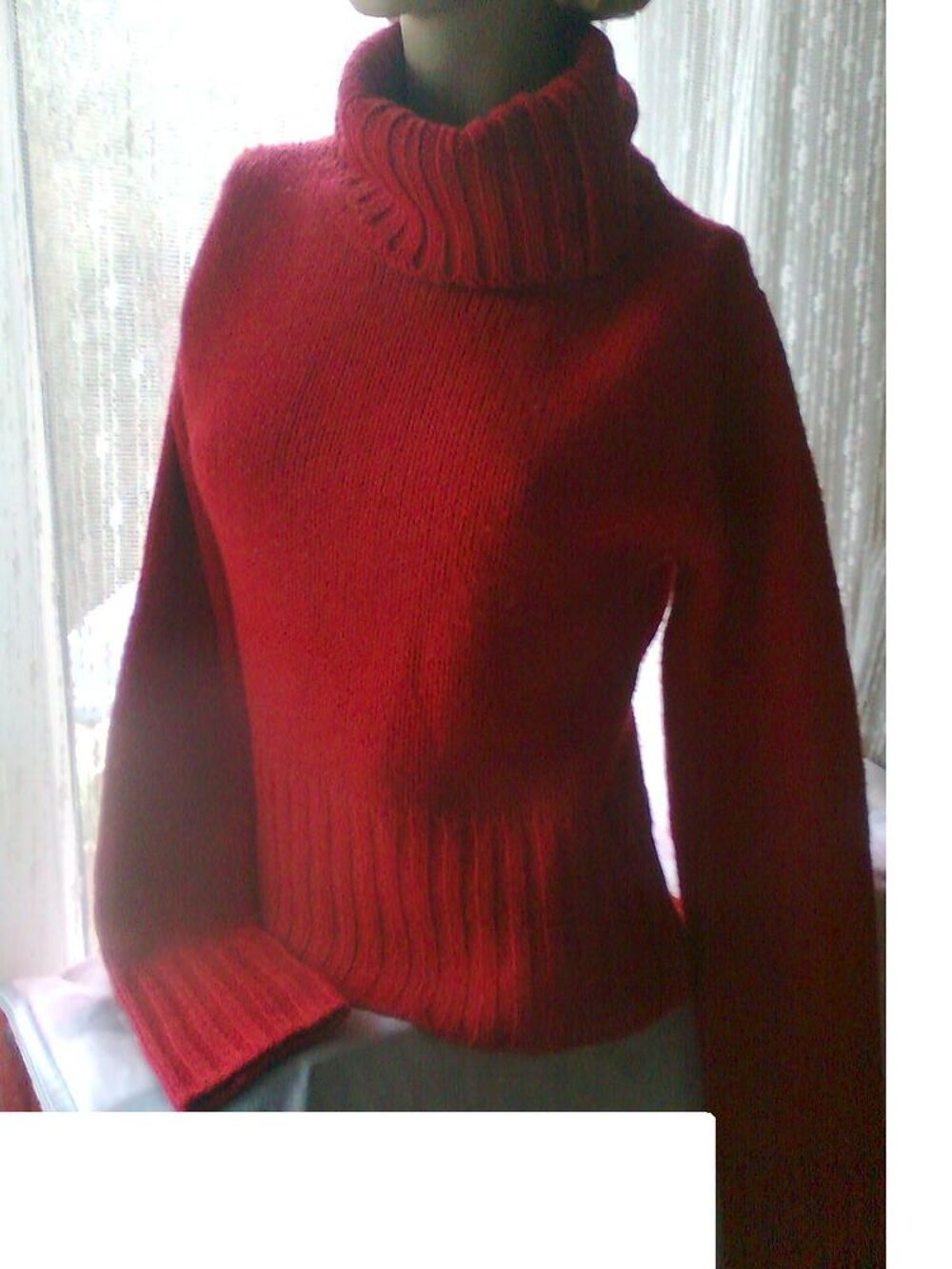 PULLS, rouge, blanc, beige - 38 - zoe Vêtements