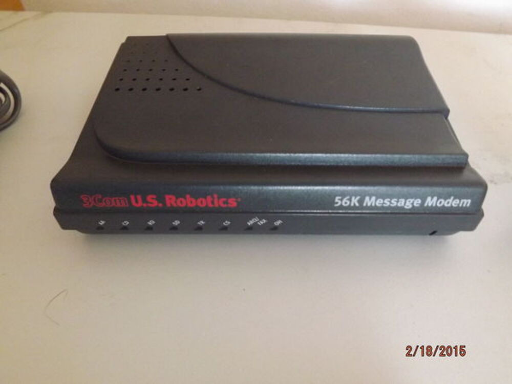 3Com U.S. Robotics 56k faxmodem voix Matériel informatique