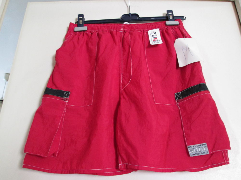 Cale&ccedil;on de bain rouge Vêtements enfants