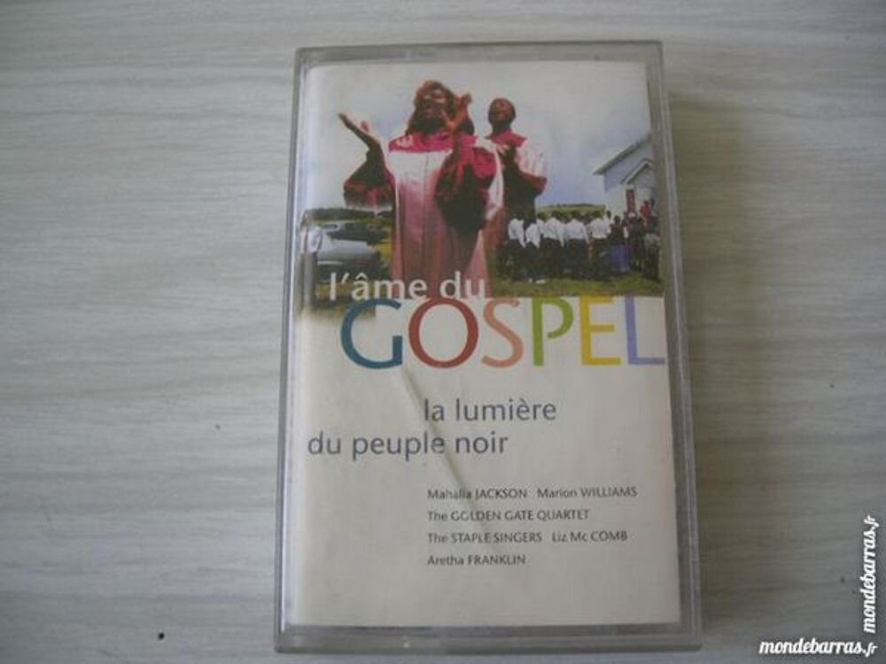 K7 L'AME DU GOSPEL La lumi&egrave;re du peuple noir CD et vinyles