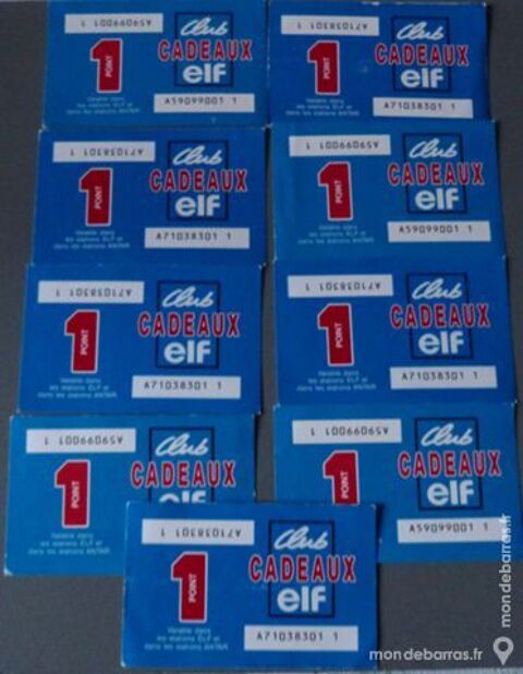 Points ELF/VINTAGE 1970-80/COLLECTION 3 cuisses (71)