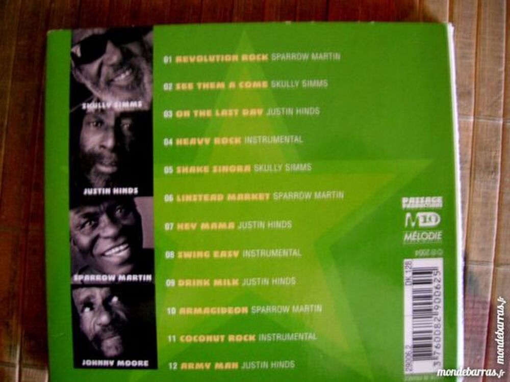 CD JAMAICA ALL STARS Right tracks - REGGAE CD et vinyles