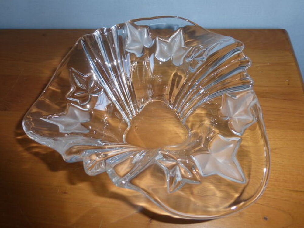 COUPELLE en verre transparent &eacute;vas&eacute;e Décoration