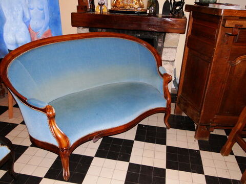 canap tissu style louis XV 350 Vanvill (77)