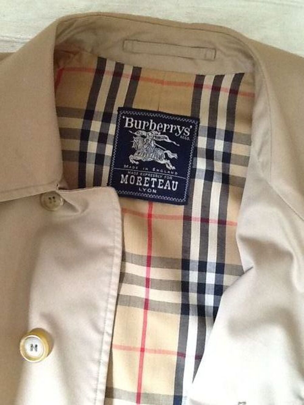 Impermeable Burberry Vêtements